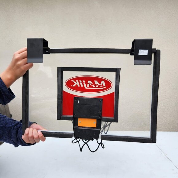 Majik Over The Door Basketball Hoop Over-The-Door Mini Hoop Bedroom Decor Toy Ma - Picture 3 of 8